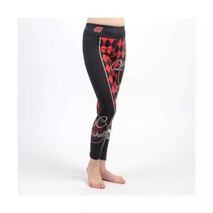 Fusion FG Harley Quinn DC Bombshells Kids Spats Leggings size large